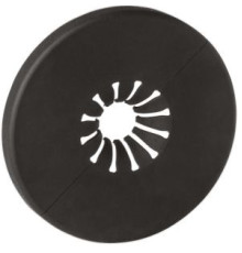 Розетка для вентиля FAR пластиковая черная матовая для труб 10-20 мм FL 0441 NO