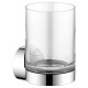 Держатель стакана со стаканом KEUCO Collection Reva хром 12850 019000