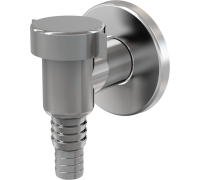 Сифон для стиральной машины Alca Plast APS1 наружный хромированный APS1