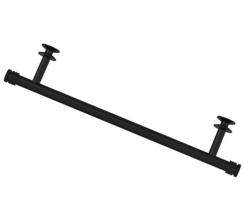 Полка для полотенцесушителя Сунержа прямая 438x89 мм матовый черный 31-2012-0370