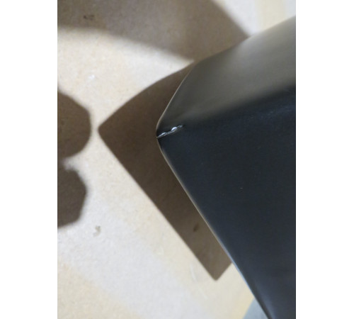 Уценка. Унитаз подвесной безободковый GSI Pura Swirlflush 550х360 мм черный матовый 881526_УЦ/8