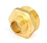Ниппель редукционный Uni-Fitt 2x1 латунный 600G7400