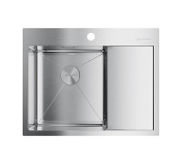 Кухонная мойка Omoikiri Akisame 65-L-IN 65x51 см нержавеющая сталь 4973058