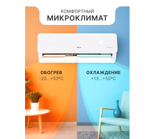 Сплит-система KEG SMART K KAC-18GHABp-P200 инверторная Wi-Fi
