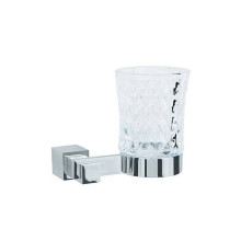 Стакан для зубных щеток Boheme Venturo настенный хром 10304