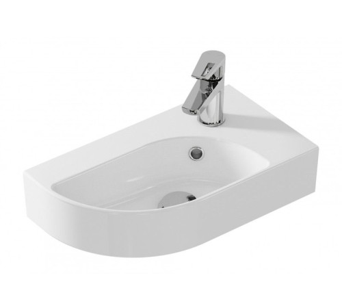 Раковина подвесная Cersanit CAMEO 45 правая 1 отверстие S-UM-CAM45/1-w