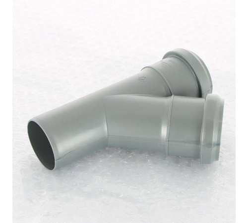 Тройник канализационный Sinikon Стандарт 50x50 мм 45° 508013.R