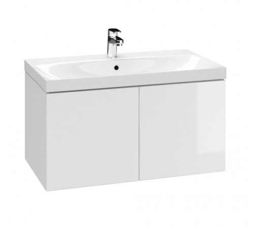 Тумба под раковину подвесная Cersanit COLOUR 80 для раковины COMO 80 белый SP-SZ-COL-CM/COL/80