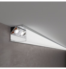 Квадратный угловой алюминиевый профиль для светодиодной ленты LL-2-ALP009