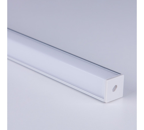 Квадратный угловой алюминиевый профиль для светодиодной ленты LL-2-ALP009