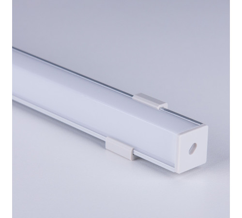 Квадратный угловой алюминиевый профиль для светодиодной ленты LL-2-ALP009