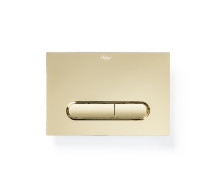 Кнопка смыва для инсталляции Boheme пластик gold 667-G