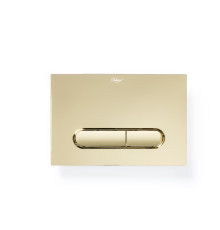 Кнопка смыва для инсталляции Boheme пластик gold 667-G