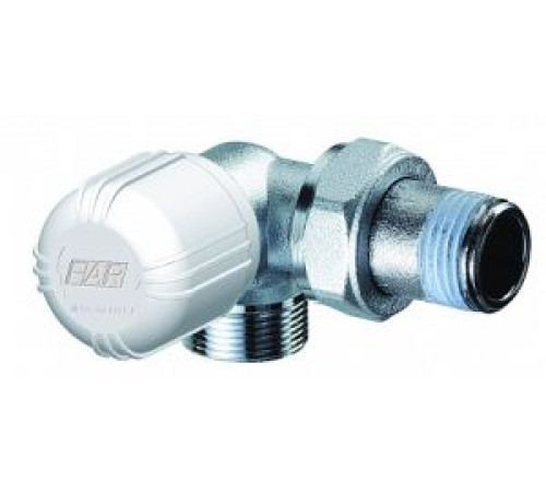 Вентиль термостатический трехосевой левосторонний FAR 1/2 x M24x19 FT 1617 C12