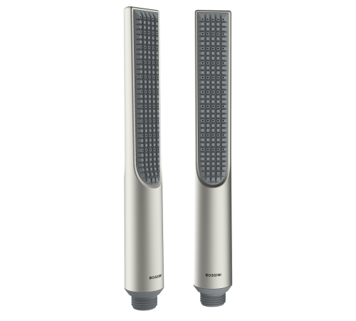 Душевой комплект Bossini Apice душ-палочка со шлангом и держателем никель шлифованный CE3004C.094