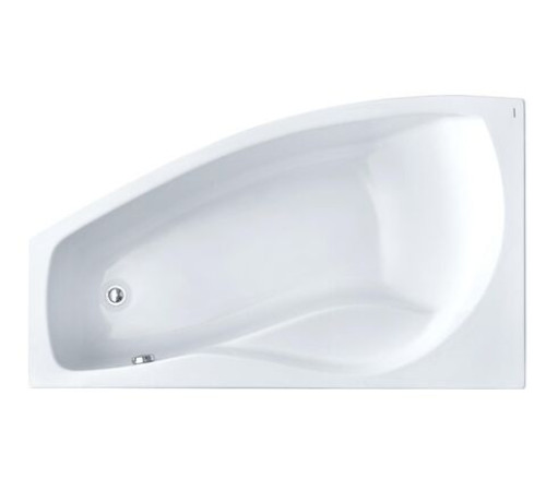 Ванна акриловая асимметричная Triton Майорка XL 160х95 см правосторонняя белая 1.WH11.1.990