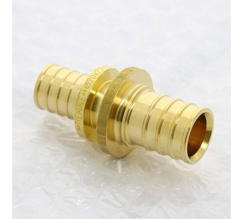 Муфта аксиальная переходная Uni-Fitt 25x20 мм латунь 740G8700