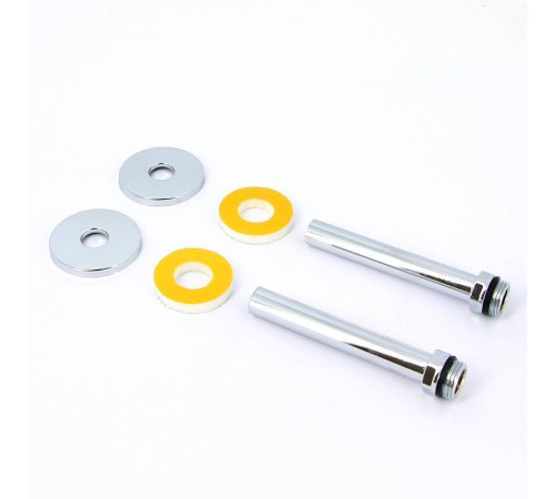 Комплект присоединительный Carlo Poletti 1/2 x 16 x 120 мм хром A54650B