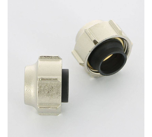 Соединитель обжимной Simplex 15 x 3/4 EK ВР для медных и стальных труб (компл. 2 шт) F11170