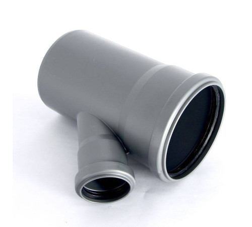 Тройник канализационный Sinikon Стандарт 110x50 мм 45° 510031.R