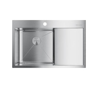 Кухонная мойка Omoikiri Akisame 78-L-IN 78x51 см нержавеющая сталь 4973060