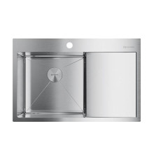 Кухонная мойка Omoikiri Akisame 78-L-IN 78x51 см нержавеющая сталь 4973060