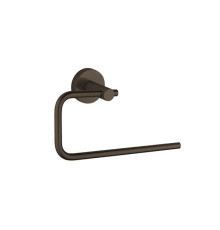 Держатель для туалетной бумаги подвесной Boheme Uno оружейная сталь 10975-GM