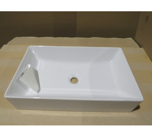 Раковина накладная GSI Kube X 370х600 мм белый глянцевый 945311_УЦ/5