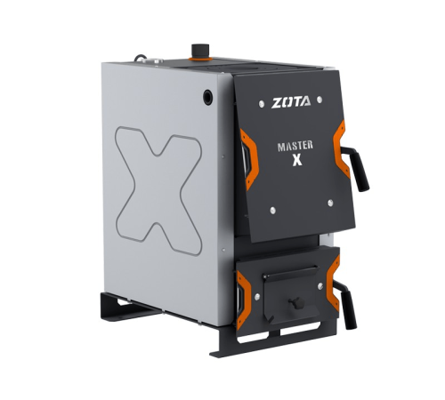 Котел твердотопливный ZOTA Master X-25П с плитой 4931120025