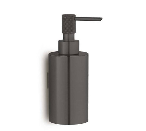 Дозатор для жидкого мыла Boheme Uno подвесной графит 10977-GM