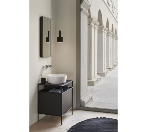 Раковина-чаша накладная GSI NUBES Ø 400 мм круглая белый глянцевый 903911