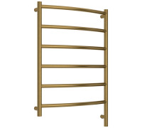 Полотенцесушитель электрический Сунержа Галант 3.1 600x800 мм правый состаренная латунь брашированная 051-6001-8060