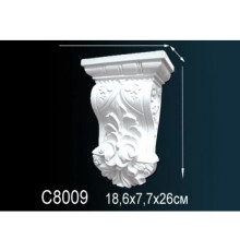 Консоль декоративная Perfect полиуретан C8009