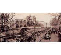 Бордюр Atem Astoria Paris 1 светло-бежевый 9,6х20 см ВС 1