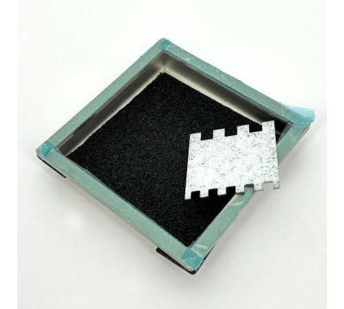 Решетка для сливного трапа Alcadrain 92x92 мм под плитку нержавеющая сталь MPV016