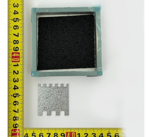 Решетка для сливного трапа Alcadrain 92x92 мм под плитку нержавеющая сталь MPV016