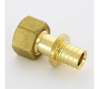 Муфта аксиальная Uni-Fitt 16x1/2 с накидной гайкой и плоской прокладкой 754G6200