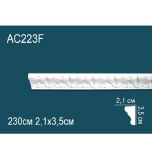 Молдинг Perfect AC223F полиуретановый гибкий с орнаментом AC223F