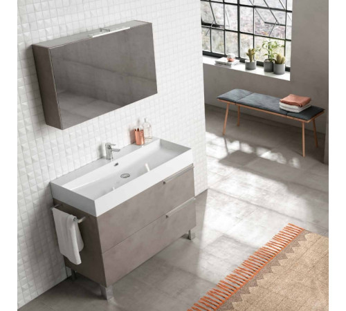 Раковина керамическая BMT MERCURY 1004х460 мм белый глянцевый 834 741 MBE 010