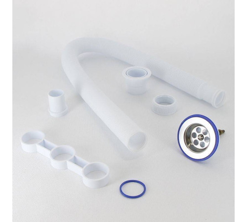 Сифон гофрированный Wirquin VIR 1 1/4 х 40/50 мм выпуск 70 мм L900 мм 30980312