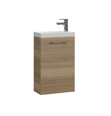 Тумба под раковину подвесная Cersanit LARA 40 для раковины COMO 40 орех 63420