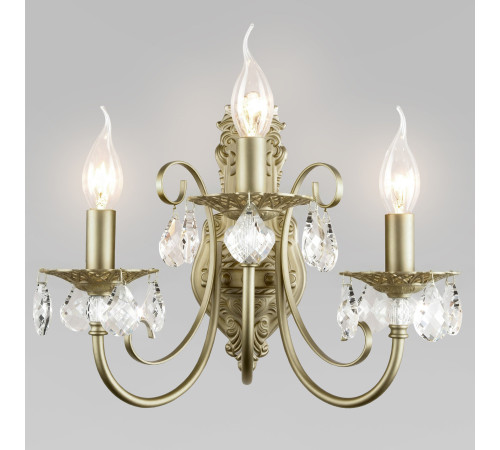 Настенный светильник с хрусталем 3305/3