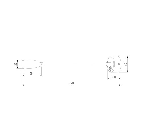 Настенный светодиодный светильник MRL LED 1116