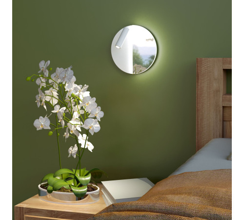 Настенный светодиодный светильник Drom LED 40105/LED белый/хром