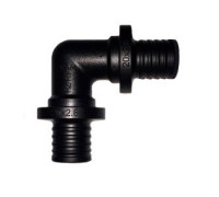 Угольник аксиальный Gekon 90° 16x16 мм GK 7003001616