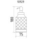 Дозатор для жидкого мыла Boheme Royal Cristal настольный золото черный кристалл 10929-G-B