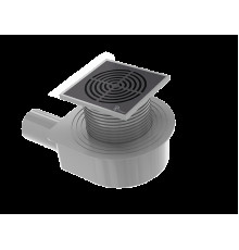 Душевой трап Boheme 15x15 см черный 984-15-B