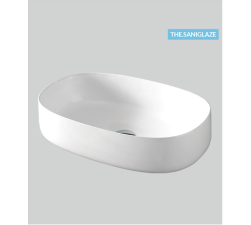 Раковина накладная Artceram Cognac 550x350 мм белый глянцевый COL003 01 34