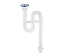 Сифон гофрированный Wirquin VIR 1 1/4 х 40/50 мм выпуск 70 мм L900 мм 30980312