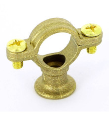 Хомут для труб декоративный Walraven BIS M6 15 мм латунь 0828015